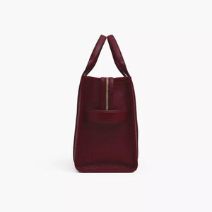 The Marc Jacobs Medium Tote Bag Leather Cherry - Image 3