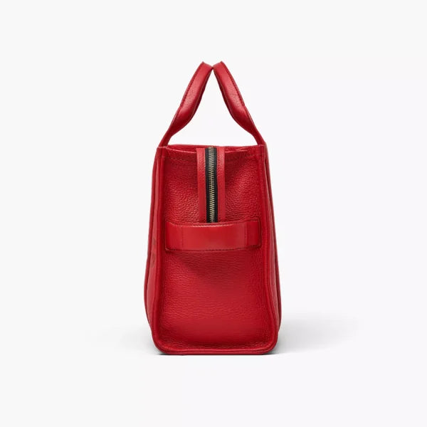 The Marc Jacobs Medium Tote Bag Leather True Red - Image 3
