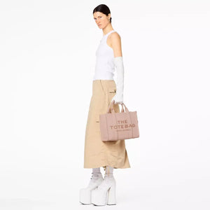 The Marc Jacobs Medium Tote Bag Leather Rose - Image 4