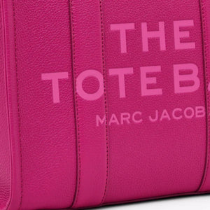 The Marc Jacobs Medium Tote Bag Leather Lipstick Pink - Image 7
