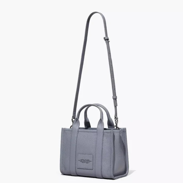 The Marc Jacobs Small Tote Bag Leather Wolf Grey - Image 3