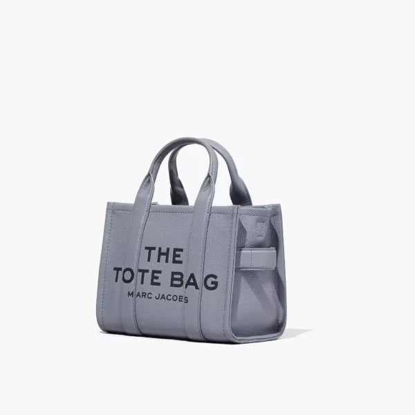 The Marc Jacobs Small Tote Bag Leather Wolf Grey - Image 5