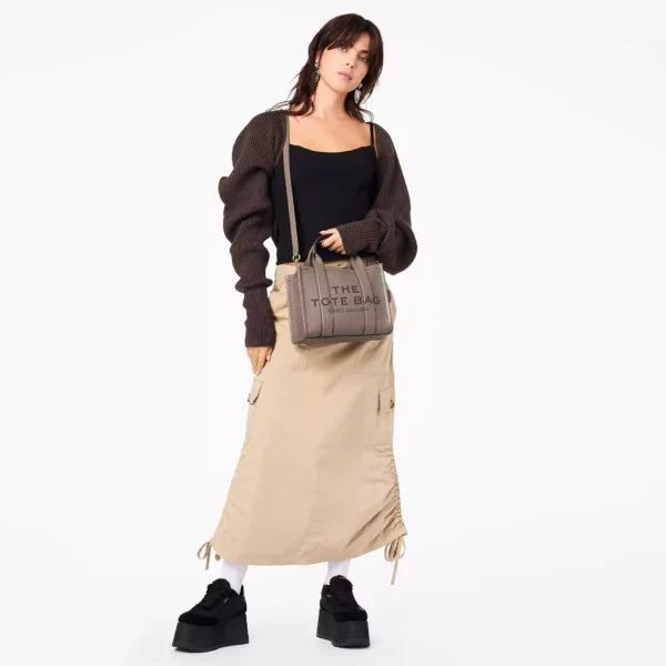 The Marc Jacobs Small Tote Bag Leather Cement - Image 2