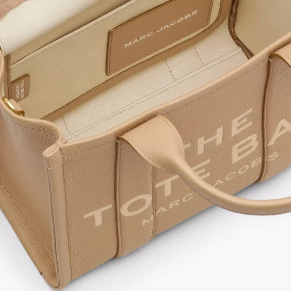 The Marc Jacobs Small Tote Bag Leather Camel - Image 7