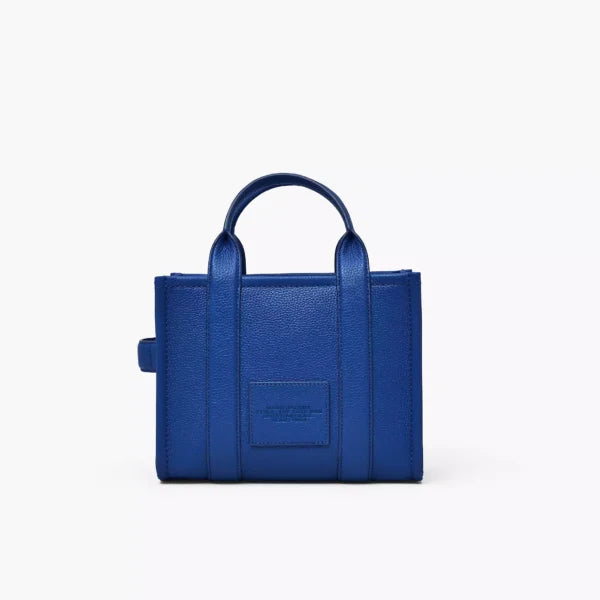 The Marc Jacobs Small Tote Bag Leather Cobalt - Image 4