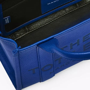 The Marc Jacobs Small Tote Bag Leather Cobalt - Image 6