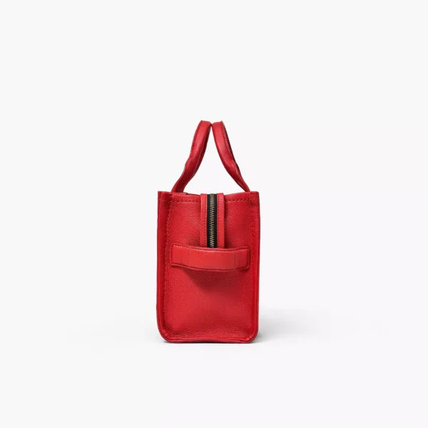 The Marc Jacobs Small Tote Bag Leather True Red - Image 3