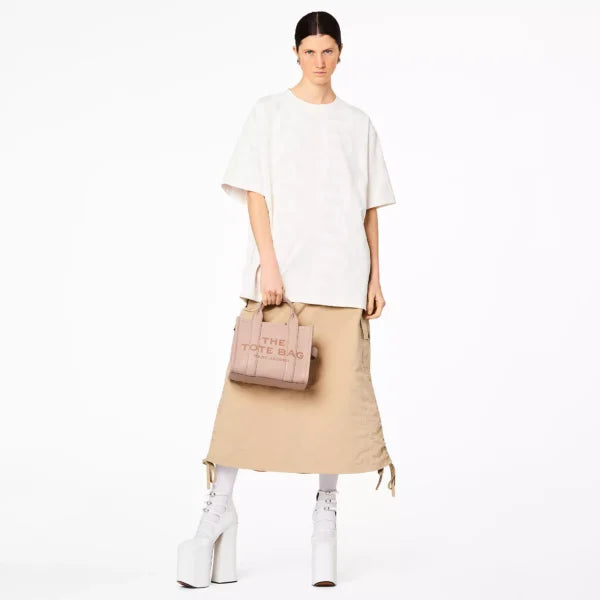 The Marc Jacobs Small Tote Bag Leather Rose - Image 4