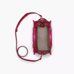 The Marc Jacobs Small Tote Bag Leather Lipstick Pink - Image 5