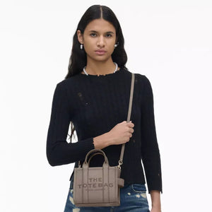 The Marc Jacobs Crossbody Tote Bag Leather Cement - Image 2
