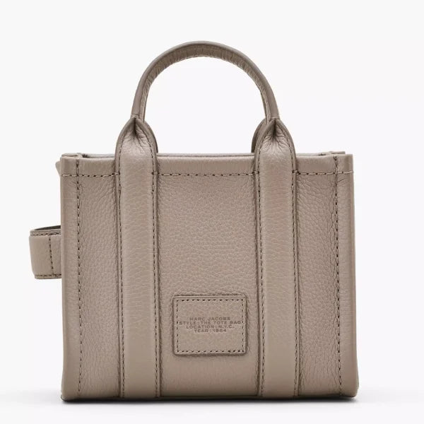 The Marc Jacobs Crossbody Tote Bag Leather Cement - Image 3