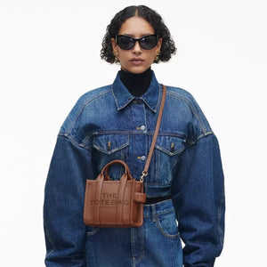 The Marc Jacobs Crossbody Tote Bag Leather Argan Oil - Image 2
