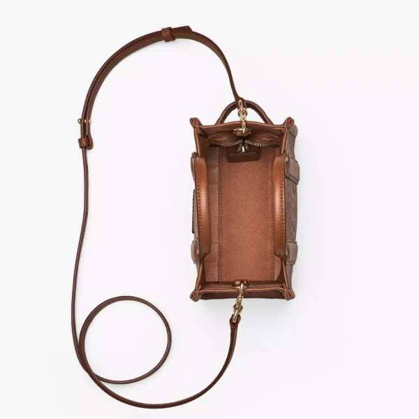 The Marc Jacobs Crossbody Tote Bag Leather Argan Oil - Image 6