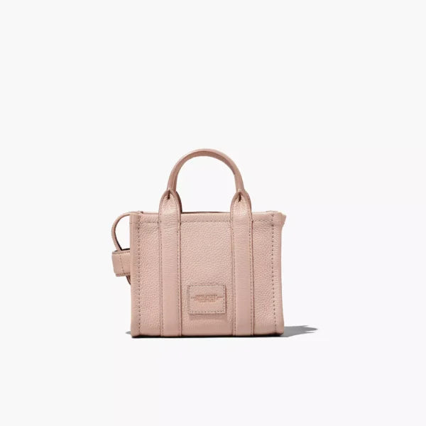 The Marc Jacobs Crossbody Tote Bag Leather Rose - Image 6
