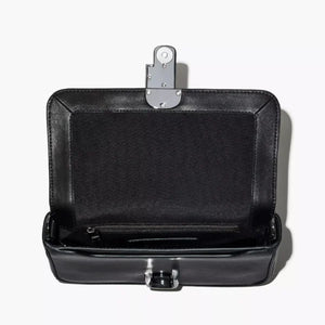 The Marc Jacobs J Marc Shoulder Bag Black/Gunmetal - Image 7