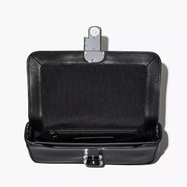 The Marc Jacobs J Marc Shoulder Bag Black/Gunmetal - Image 7