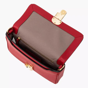 The Marc Jacobs J Marc Shoulder Bag True Red - Image 7