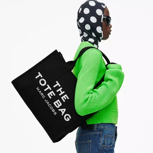 THE Marc Jacobs CANVAS LARGE TOTE BAG Black - Image 2
