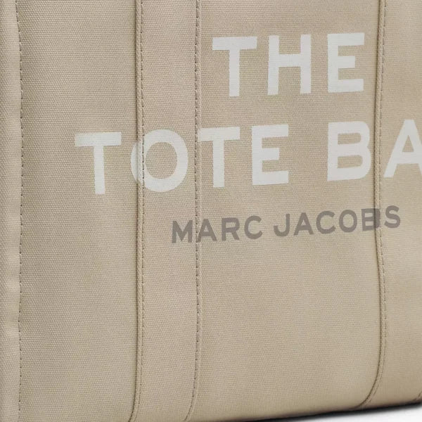 THE Marc Jacobs CANVAS LARGE TOTE BAG Beige - Image 5