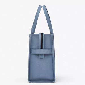 THE Marc Jacobs CANVAS LARGE TOTE BAG Blue Shadow - Image 2