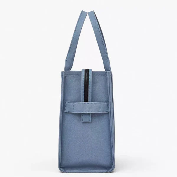 THE Marc Jacobs CANVAS LARGE TOTE BAG Blue Shadow - Image 2