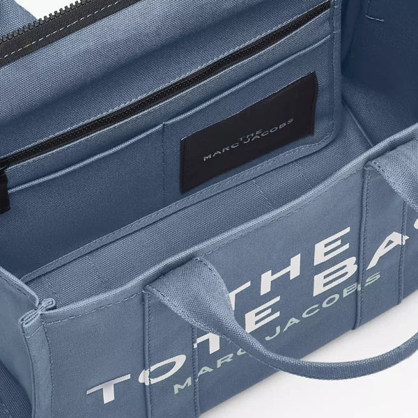 The Marc Jacobs Medium Tote Bag Blue Shadow - Image 6