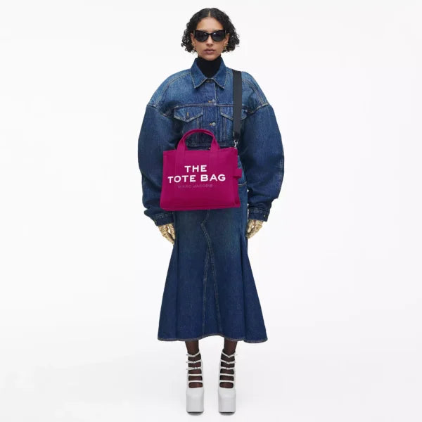 The Marc Jacobs Medium Tote Bag Lipstick Pink - Image 2