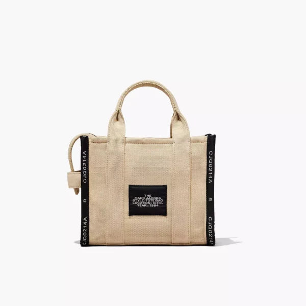 The Marc Jacobs Small Tote Bag Jacquard Warm Sand - Image 6