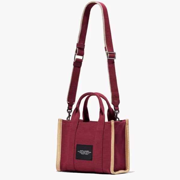 The Marc Jacobs Small Tote Bag Jacquard Merlot - Image 3