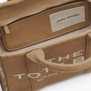 The Marc Jacobs Medium Tote Bag Jacquard Camel - Image 6