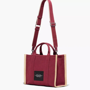 The Marc Jacobs Medium Tote Bag Jacquard Merlot - Image 3
