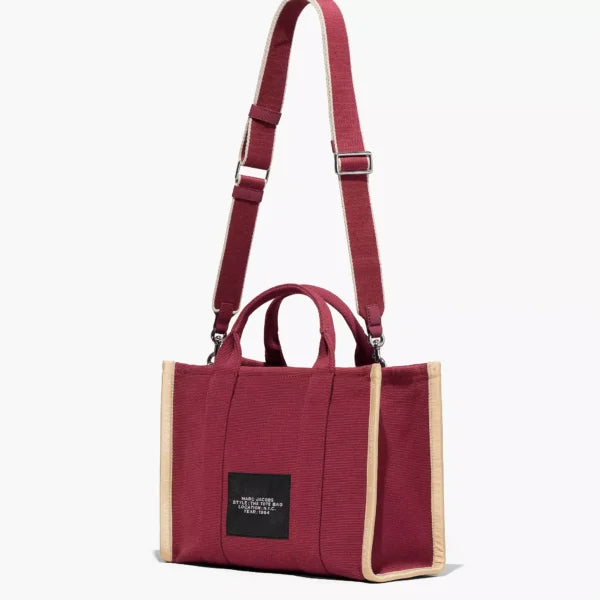 The Marc Jacobs Medium Tote Bag Jacquard Merlot - Image 3