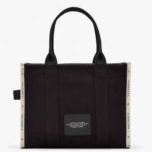 THE Marc Jacobs JACQUARD LARGE TOTE BAG Black - Image 3