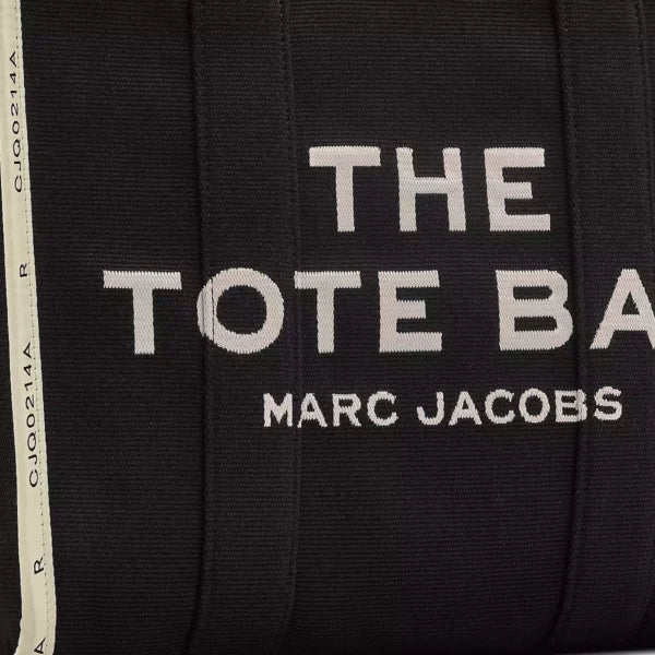 THE Marc Jacobs JACQUARD LARGE TOTE BAG Black - Image 4