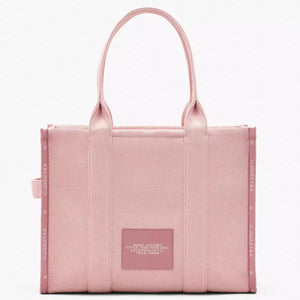 THE Marc Jacobs JACQUARD LARGE TOTE BAG Rose - Image 3