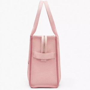 THE Marc Jacobs JACQUARD LARGE TOTE BAG Rose - Image 5