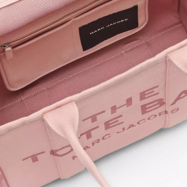 THE Marc Jacobs JACQUARD LARGE TOTE BAG Rose - Image 6