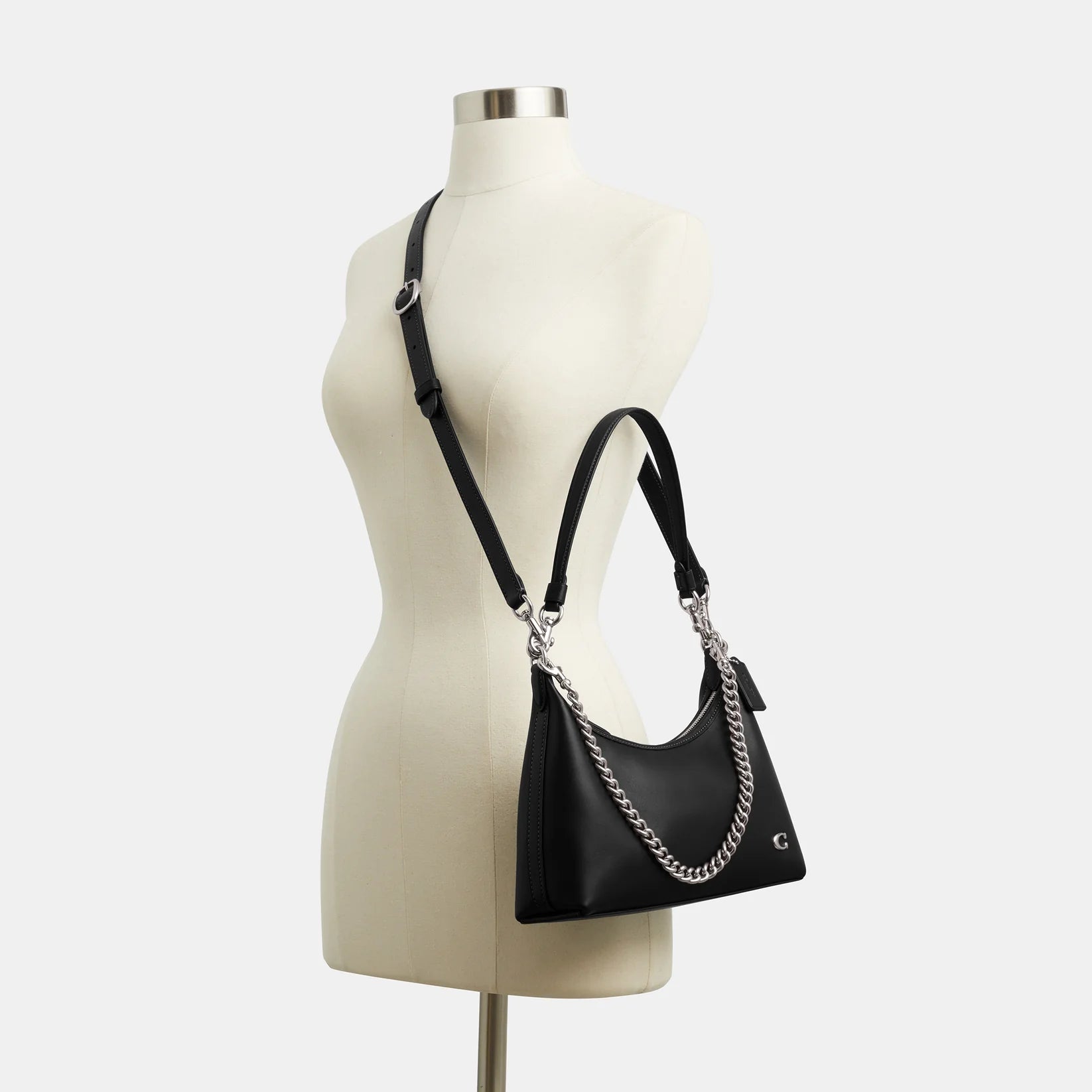 Coach Juliet Shoulder Bag 25 Black - Image 6