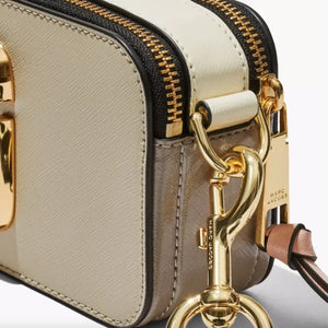The Marc Jacobs Snapshot Cross-Body Bag Ivory/Silver/Bronze - Image 4