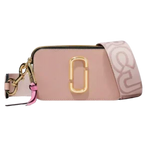 The Marc Jacobs Snapshot Cross-Body Bag Colorblock Rose/Goldenrod/Vanilla