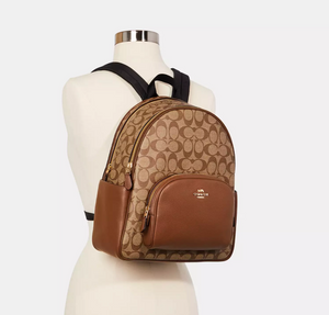Court Backpack in Signature Canvas - original Coach - Dazz