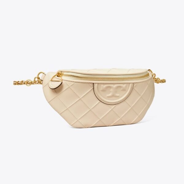 Tory Burch Fleming Soft Convertible Belt Bag New Cream - Image 4