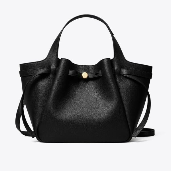 Tory Burch Small Romy Tote Black - Image 4