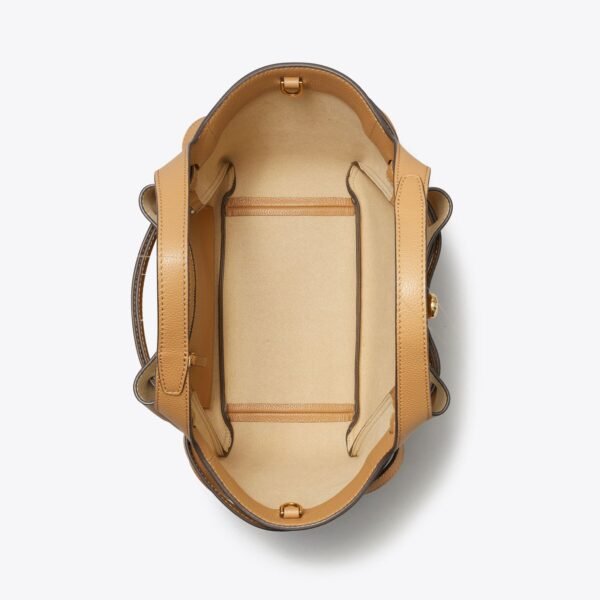 Tory Burch Small Romy Tote Tiramisu - Image 6