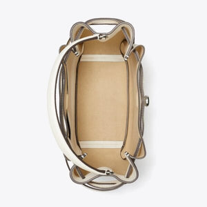 Tory Burch Romy Bucket Bag Light Cream - Image 4