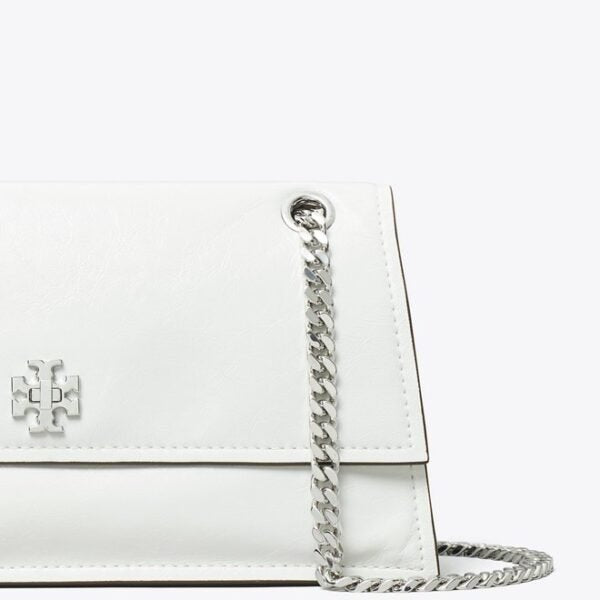 Tory Burch Kira Turnlock Shoulder Bag White - Image 3