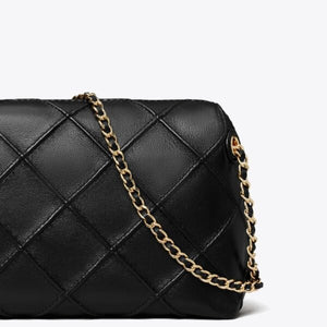 Tory Burch Fleming Soft Crossbody Bag Black - Image 4