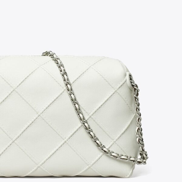 Tory Burch Fleming Soft Crossbody Bag Blanc - Image 5