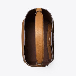 Tory Burch McGraw Small Bucket Bag Tiramisu - Image 5
