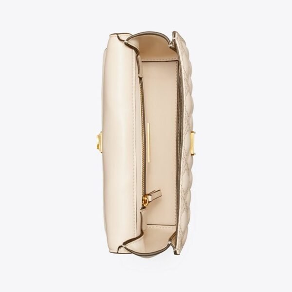 Tory Burch Fleming Small Convertible Shoulder Bag New Cream - Image 4
